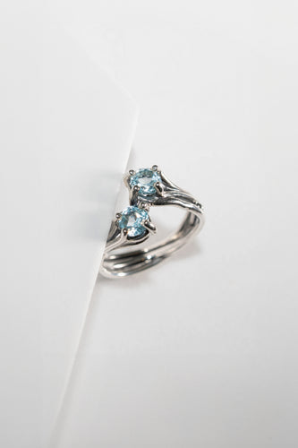 Blue Topaz Oceania Ring